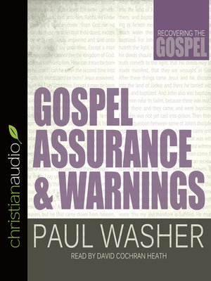 cover image of Gospel Assurance and Warnings
